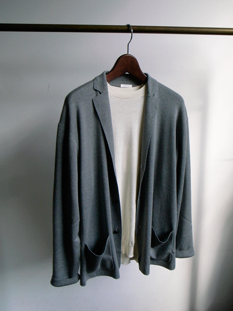 COMOLI Silk Cotton Knit Jacket | 山口ストアー