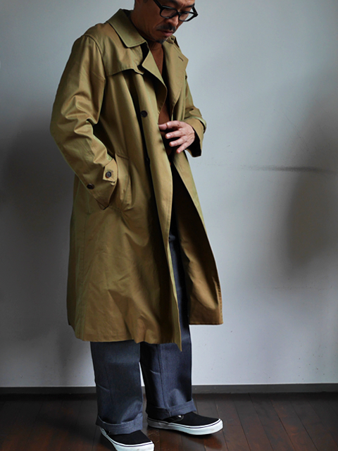 AURALEE Finx Chambray Trench Coat | 山口ストアー
