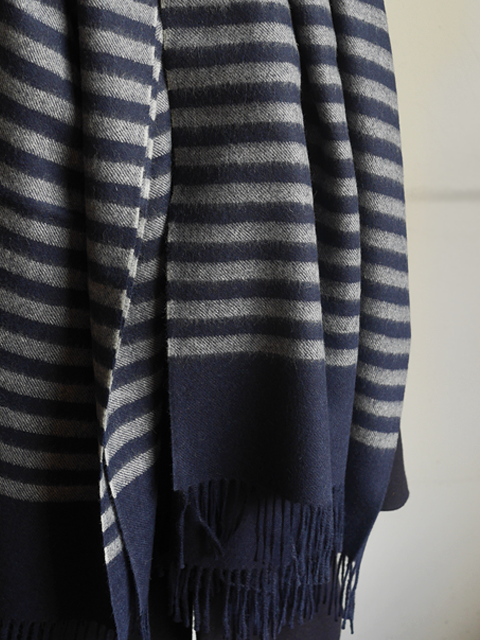 ALPAKA Baby Alpaca Plaid Exclusive Stripes | 山口ストアー