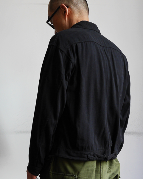 COMOLI / シルクネップ Type-1st (Black)