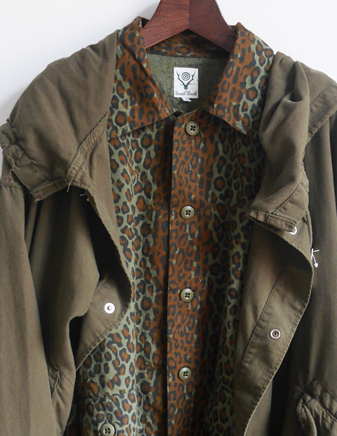 South2 West8 Leopard Printed Flannel Hunting Shirt | 山口