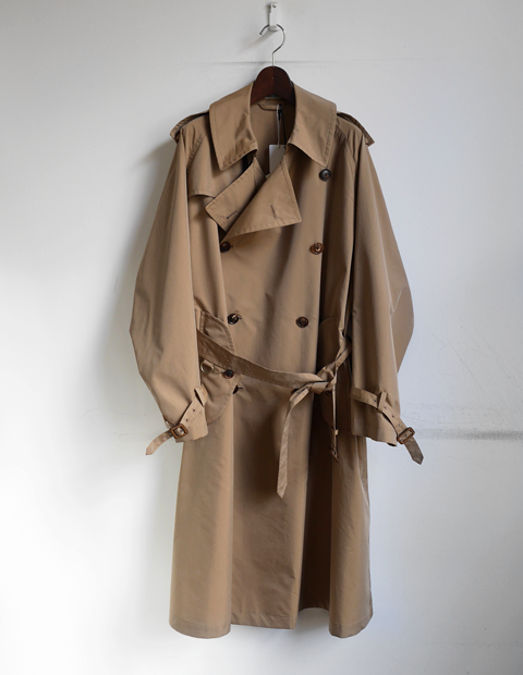 AURALEE Finx Polyester Big Trench Coat | 大阪心斎橋のメンズ洋服の 