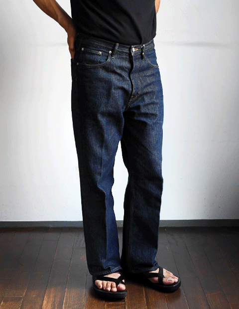 30) AURALEE | HARD TWIST DENIM 5P PANTS tic-guinee.net