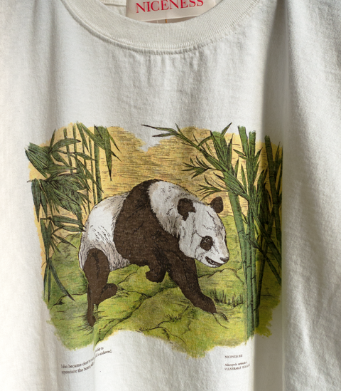 NICENESS 珍獣Tシャツ BERNARD G.PANDA M