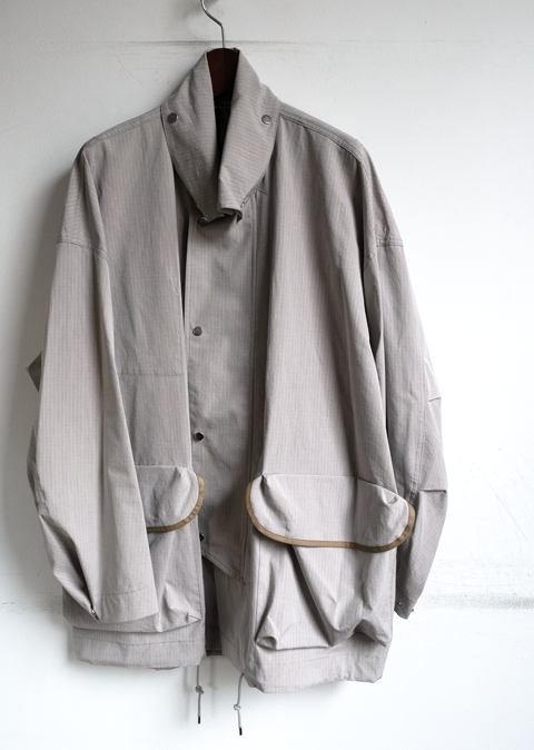 AURALEE Washed Finx Ripstop Chambray Big Field Blouson | 山口ストアー