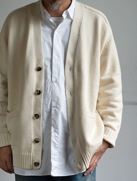 HEUGN Cashmere Cardigan Clark | 大阪心斎橋のメンズ洋服のセレクトショップ山口ストアー