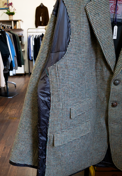 rebuild by needles  tweed jacket