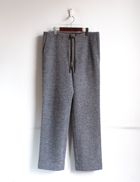 AURALEE Wool Ling Yarn Milled Jersey Pants | 山口ストアー