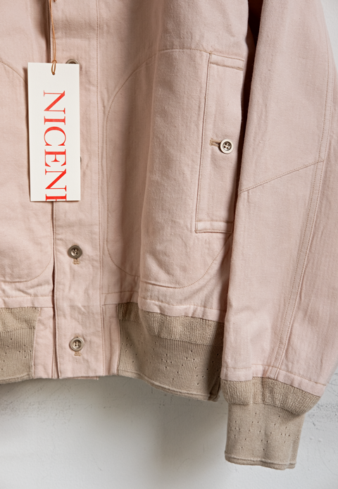 NICENESS Wild Silk Flight Jacket 