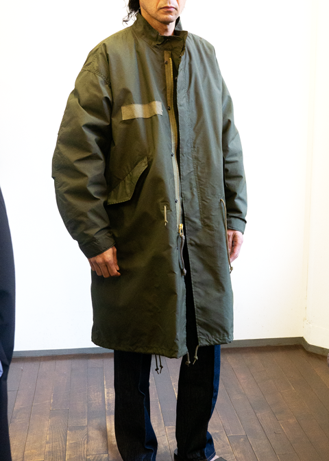 CIOTA M-65 Fishtail parka size 4袖口18cm