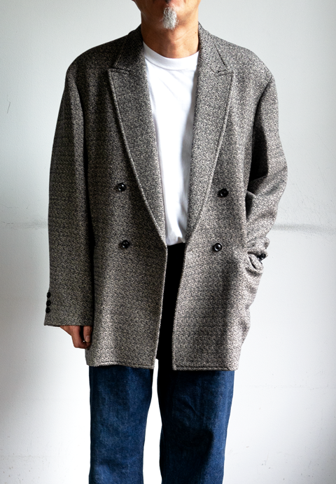 新品] WOOL SILK TWEED S C COAT サイズ 4 - ジャケット・アウター