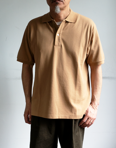 AURALEE Super Fine Cotton Pique Big Polo | 大阪心斎橋のメンズ洋服 ...