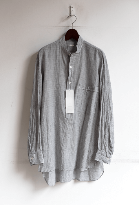 新品】 23ss COMOLI KHADI コットン プルオーバーシャツ ２-