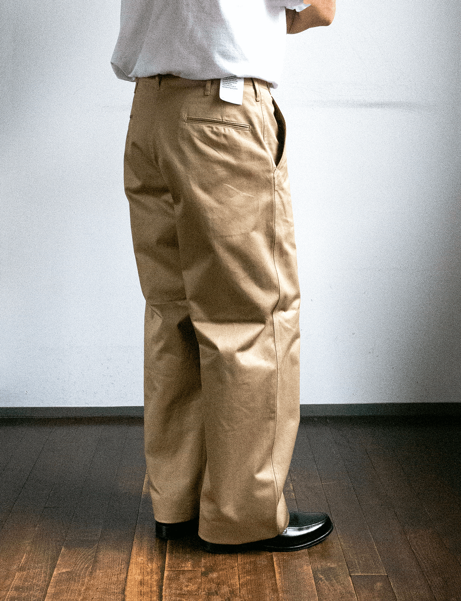 CIOTA スビンコットン ウエポンチノパンツ | 大阪心斎橋のメンズ洋服の 