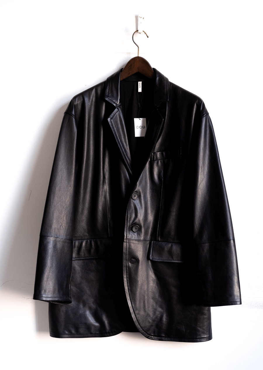 CCU COW SKIN UNCONSTRUCTED LOOSE FIT JACKET “JOSEPH” | 山口ストアー