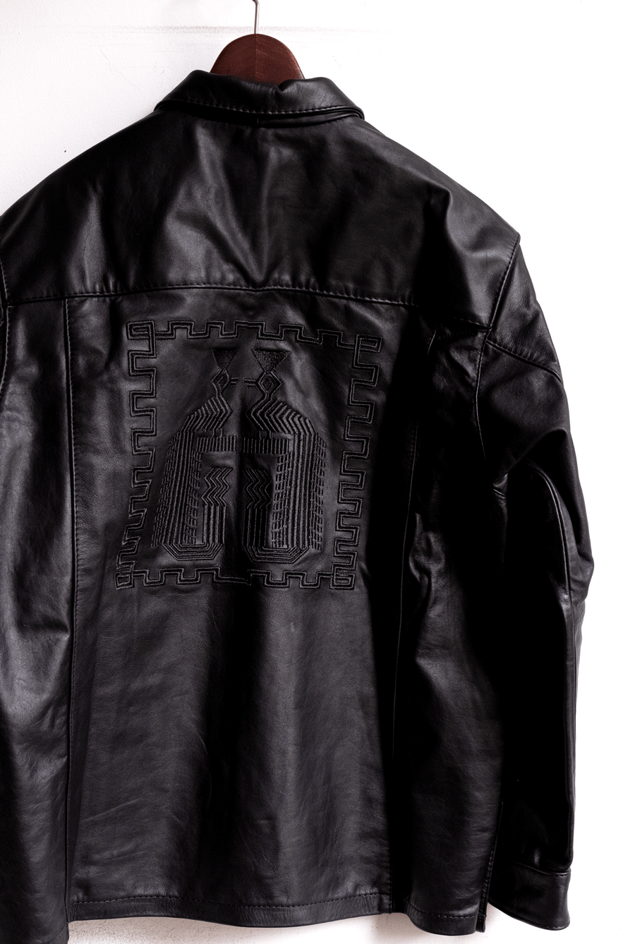 ESPECIALES Leather Quetzal Jacket
