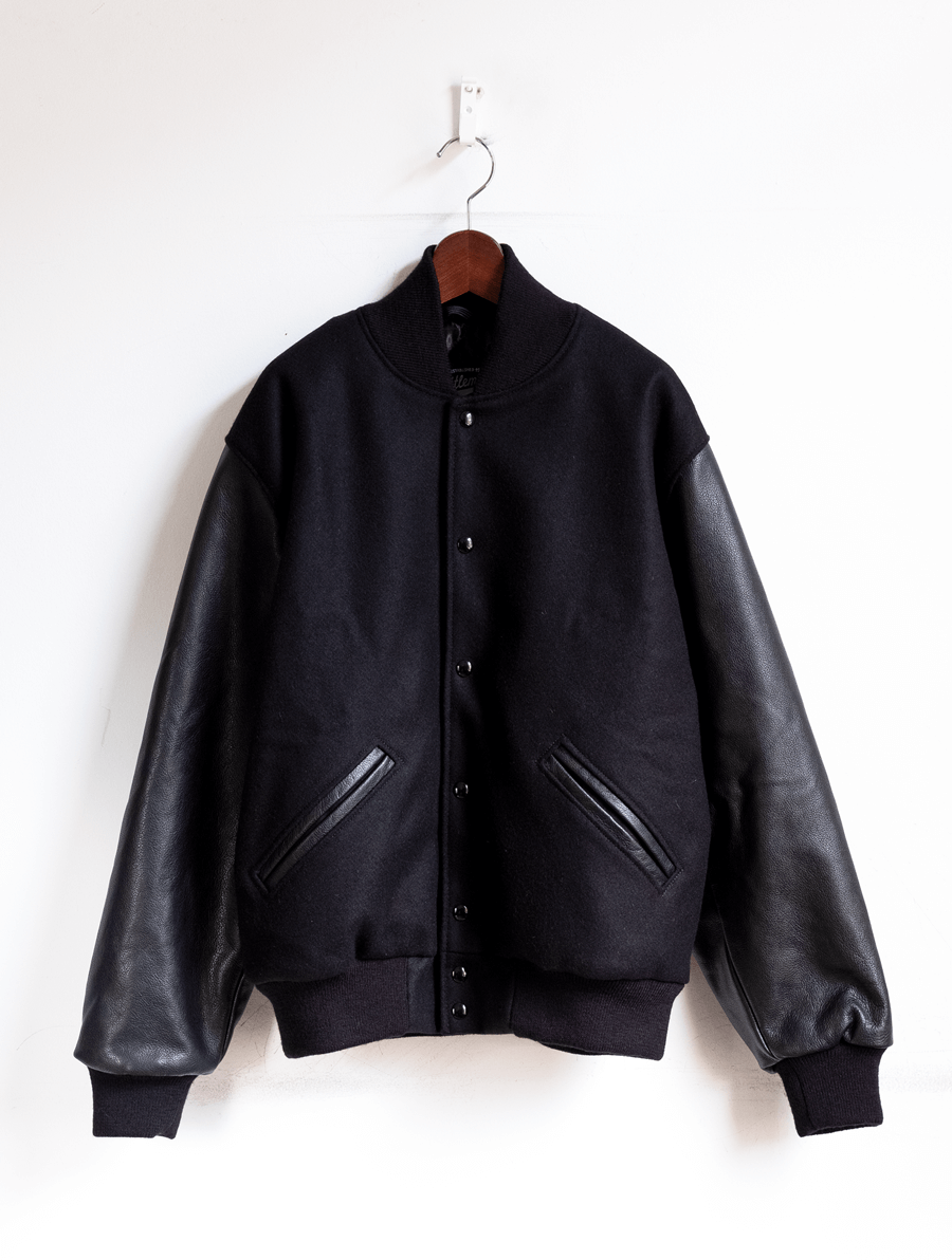 SETTLEMIER'S Leather Sleeve Varsity Jacket | 山口ストアー