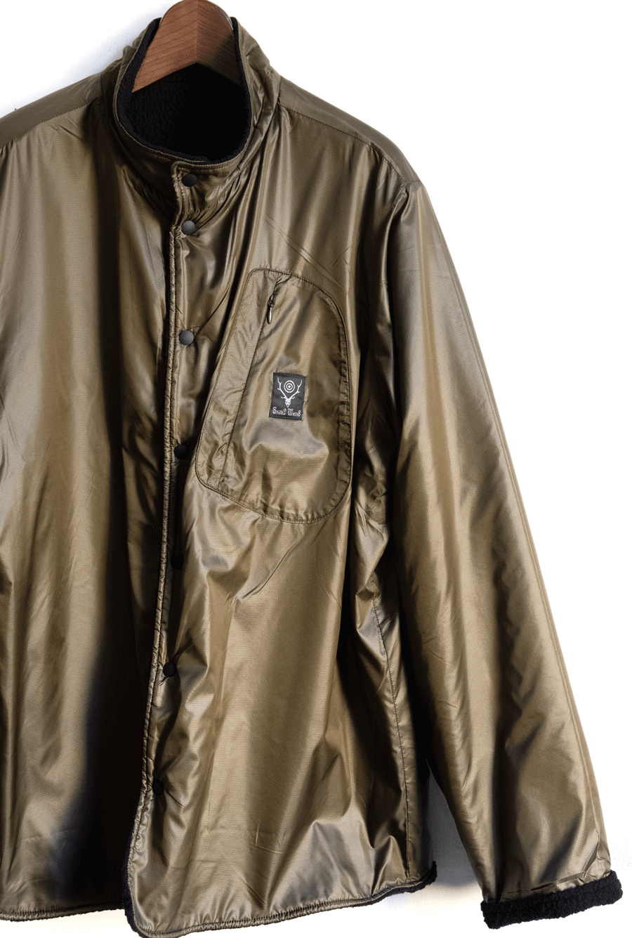 South2 West8 Reversible Jacket  Poly Fleece / Nylon Ripstop