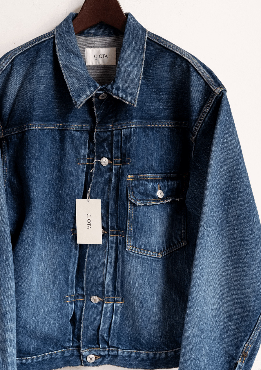 CIOTA Single Pocket Denim Jacket