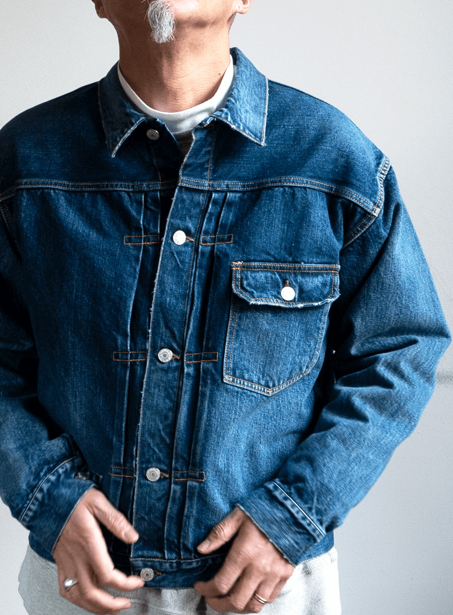 CIOTA Single Pocket Denim Jacket