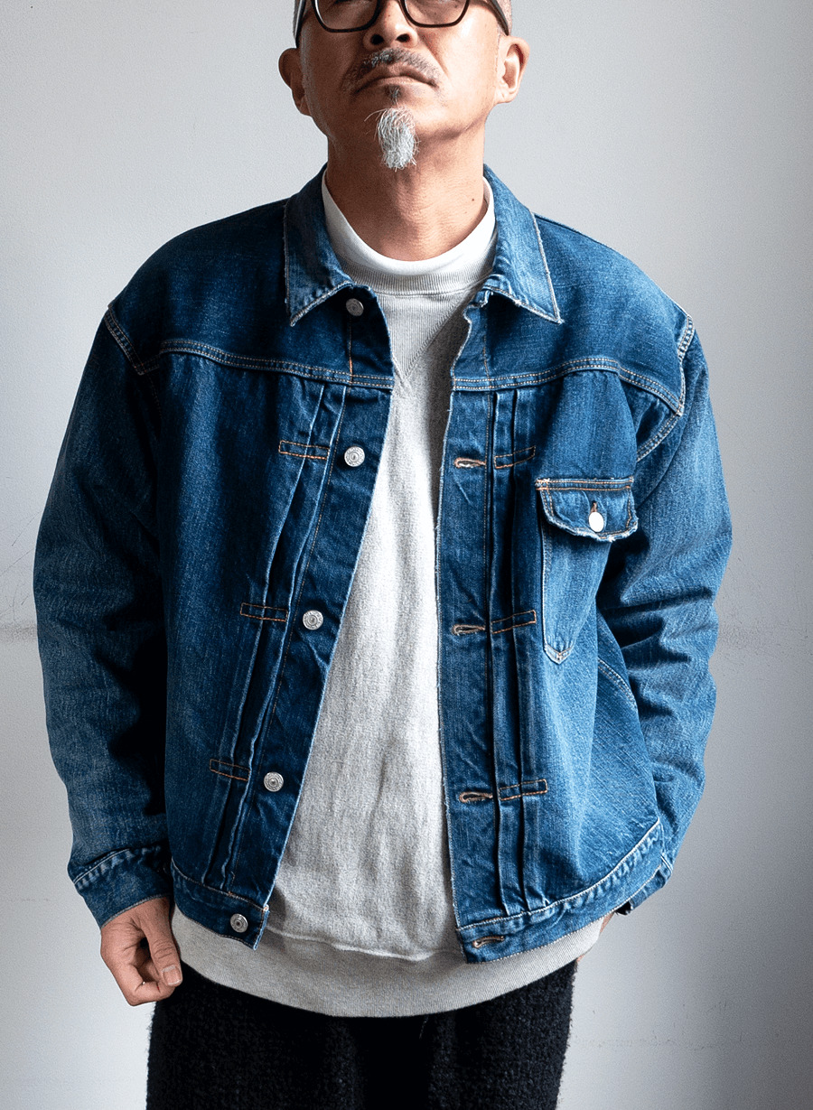 CIOTA Single Pocket Denim Jacket