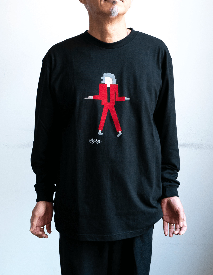 ATSUSHINONAKA ARTTEE “VIBES” LONG SLEEVE T