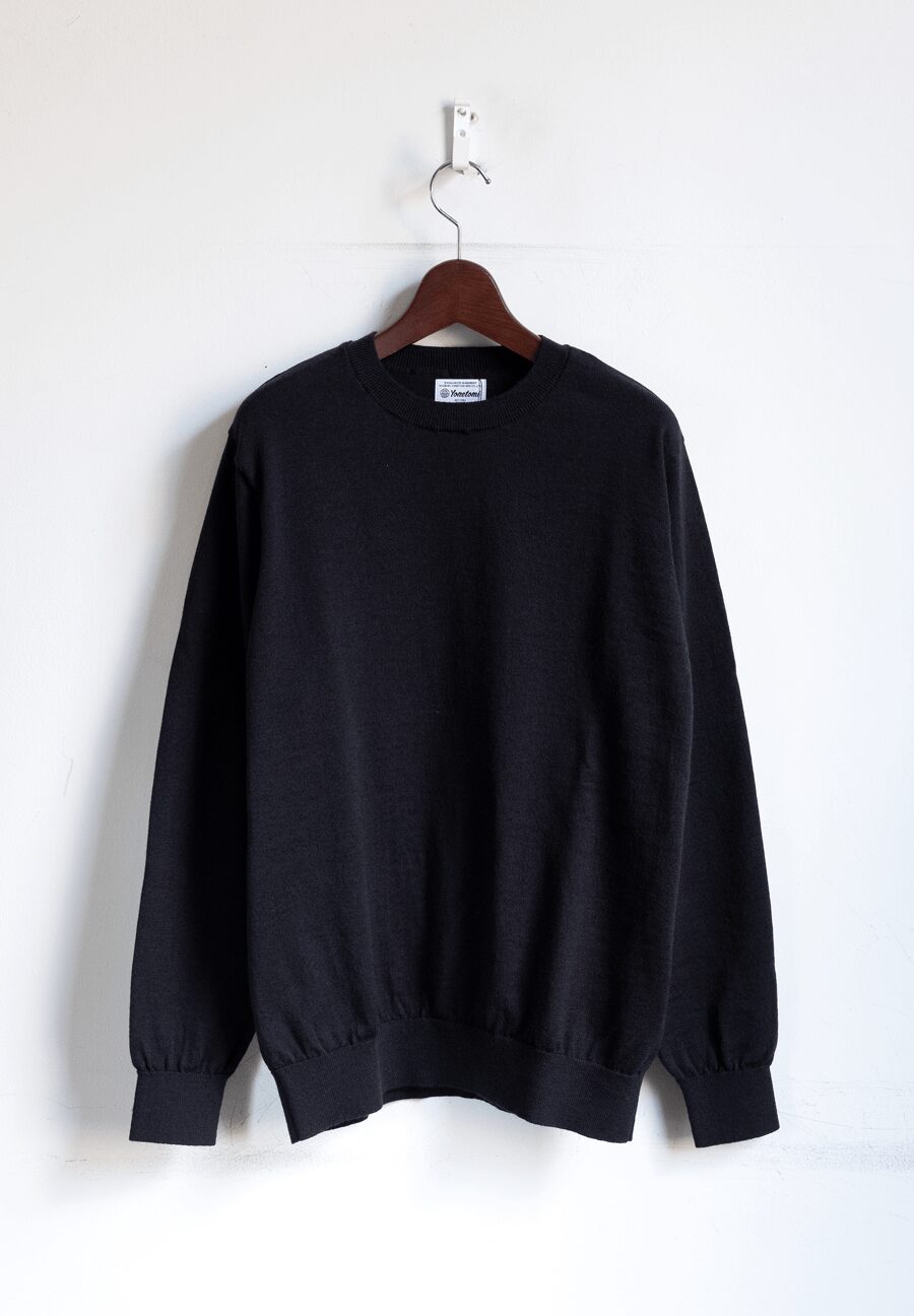 yonetomi NEW BASIC  HIGH TWIST WOOL KNIT P/O