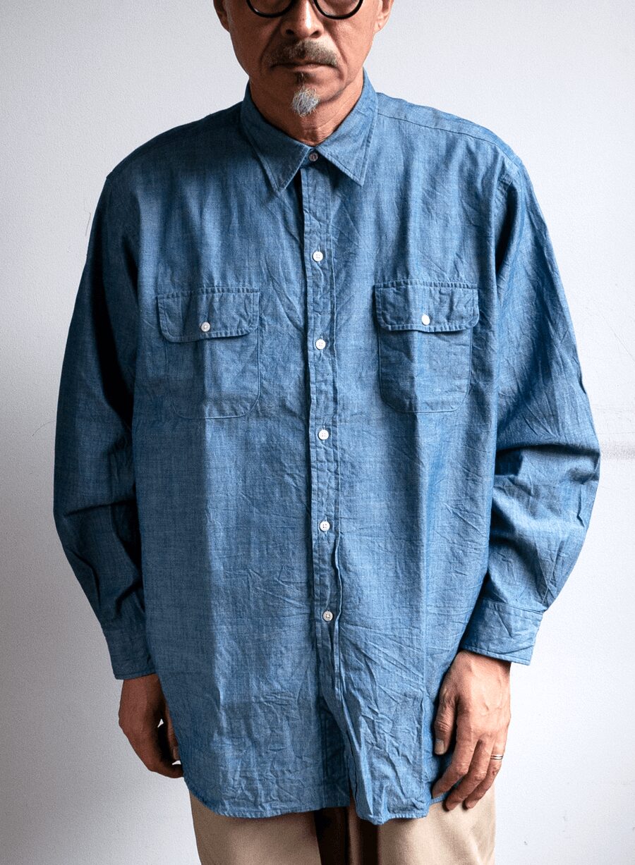 INDIVIDUALIZED SHIRTS NTO Chambray 2poc Work Shirt