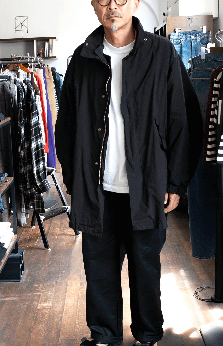 ATON  AIR WEATHER SHORT MODS COAT