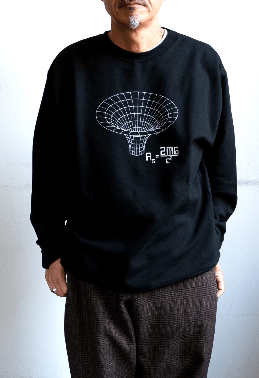 COTTON EXPRESSIONS  Black Hole Sweat Shirts