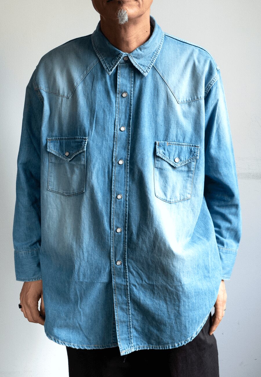 MYTHINKS  My Denim Western Shirt