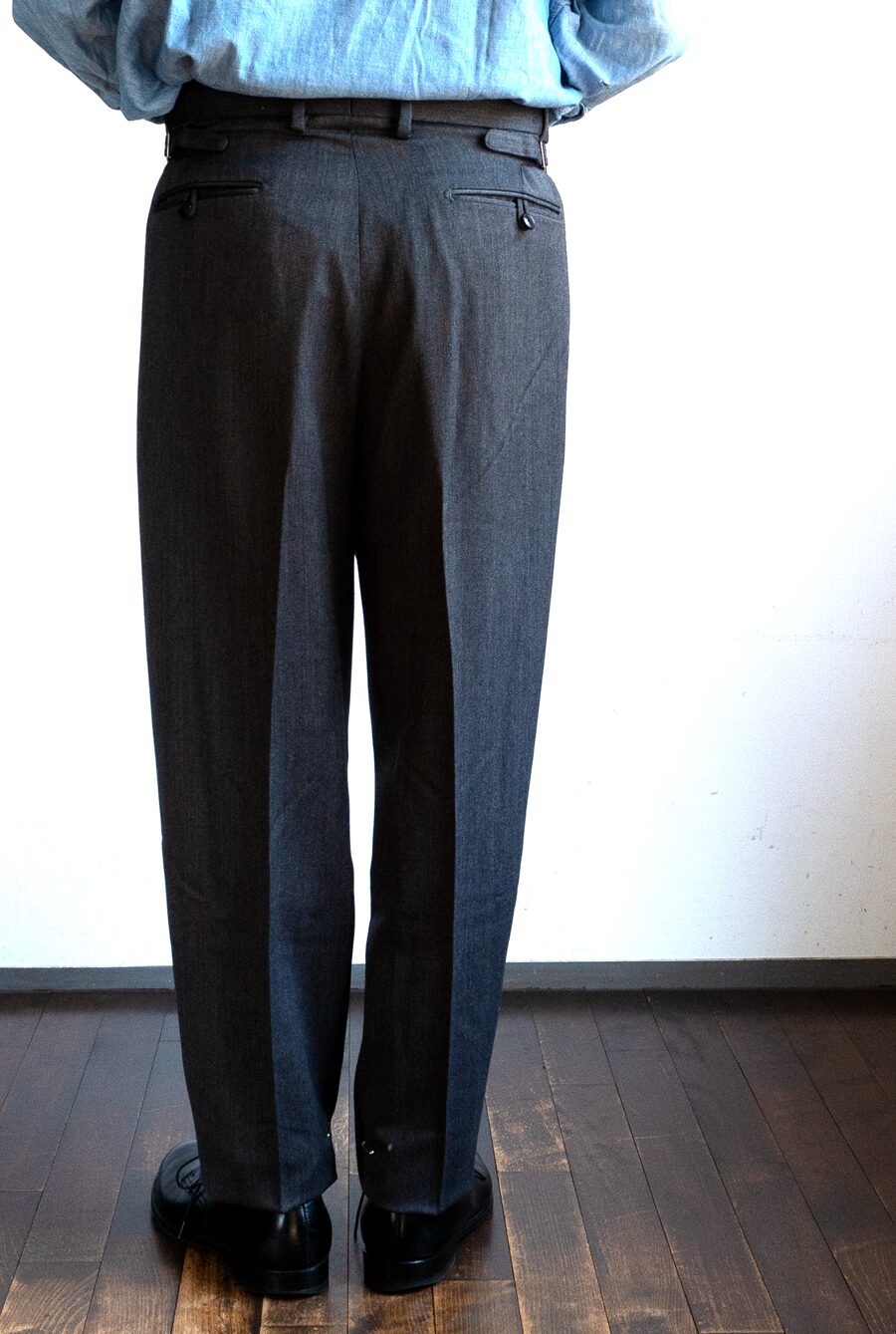 KHAKI-NAVY × YAMAGUCHI STORE  Officer Trousers “Issac”