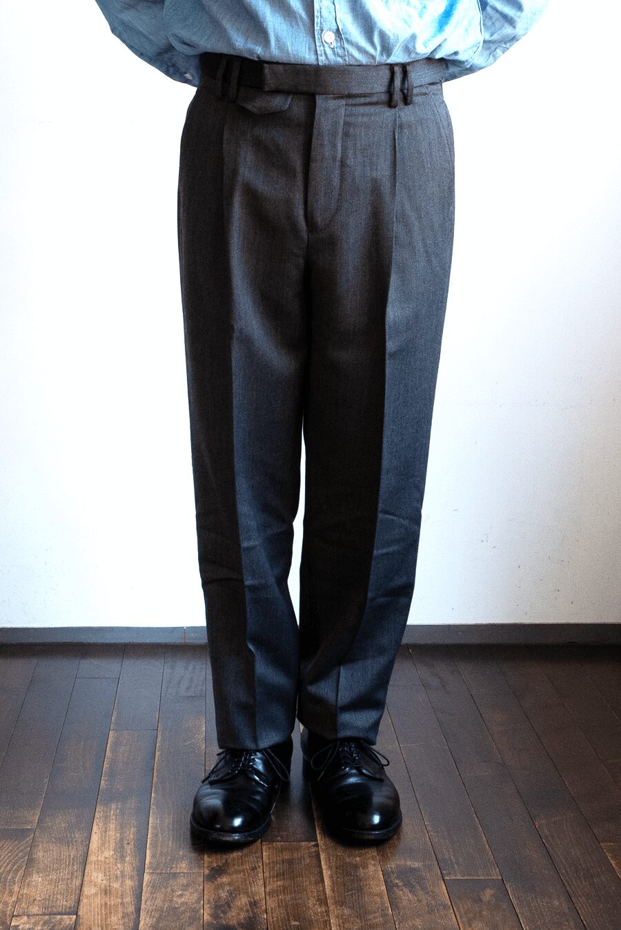 KHAKI-NAVY × YAMAGUCHI STORE  Officer Trousers “Issac”