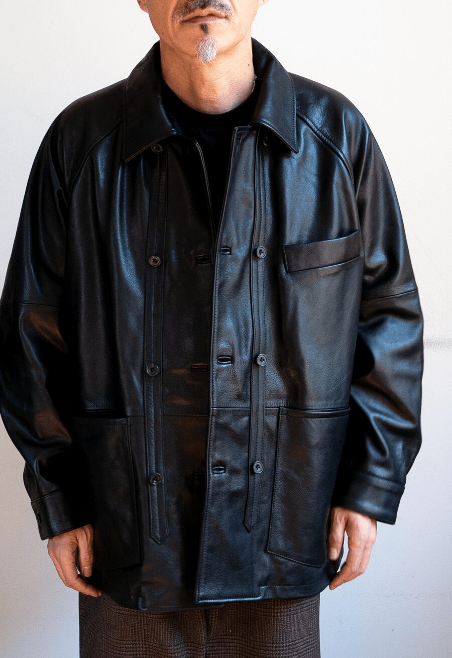 CCU COW SKIN “L.C” COVERALL SHIRT