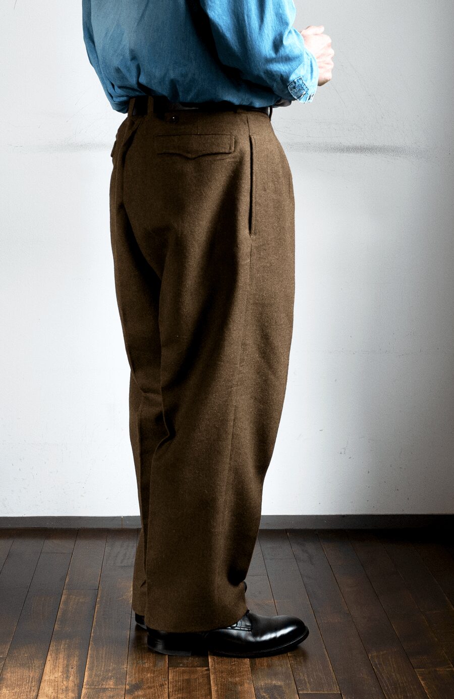 FRANCE　M-52 WOOL TROUSERS DEAD STOCK