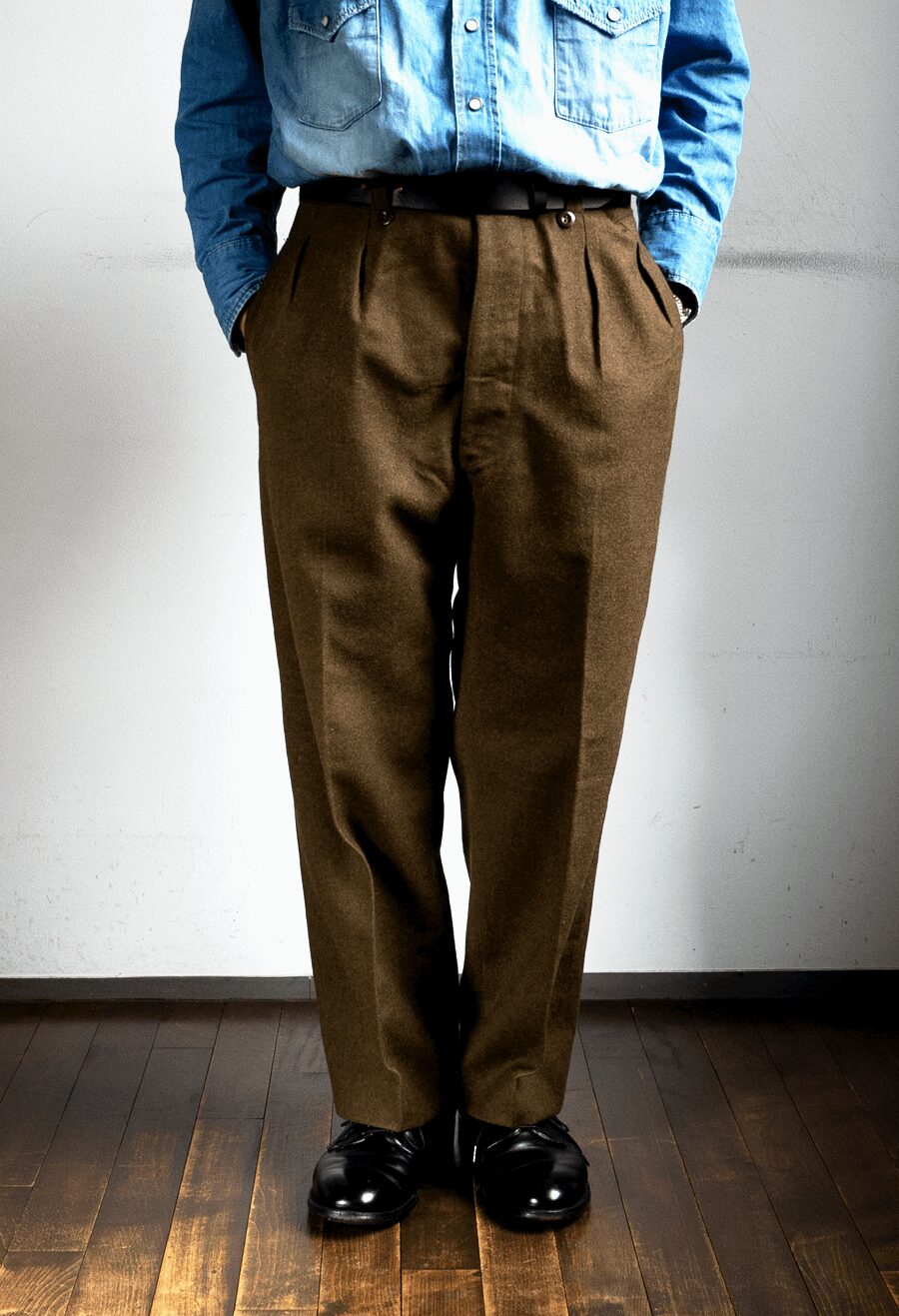 FRANCE　M-52 WOOL TROUSERS DEAD STOCK