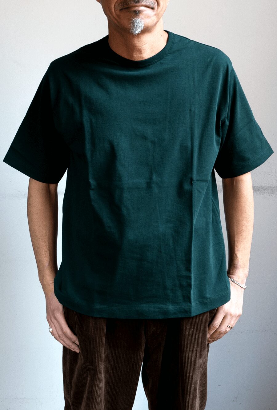 ATON　DRY COTTON JERSEY  T-SHIRT