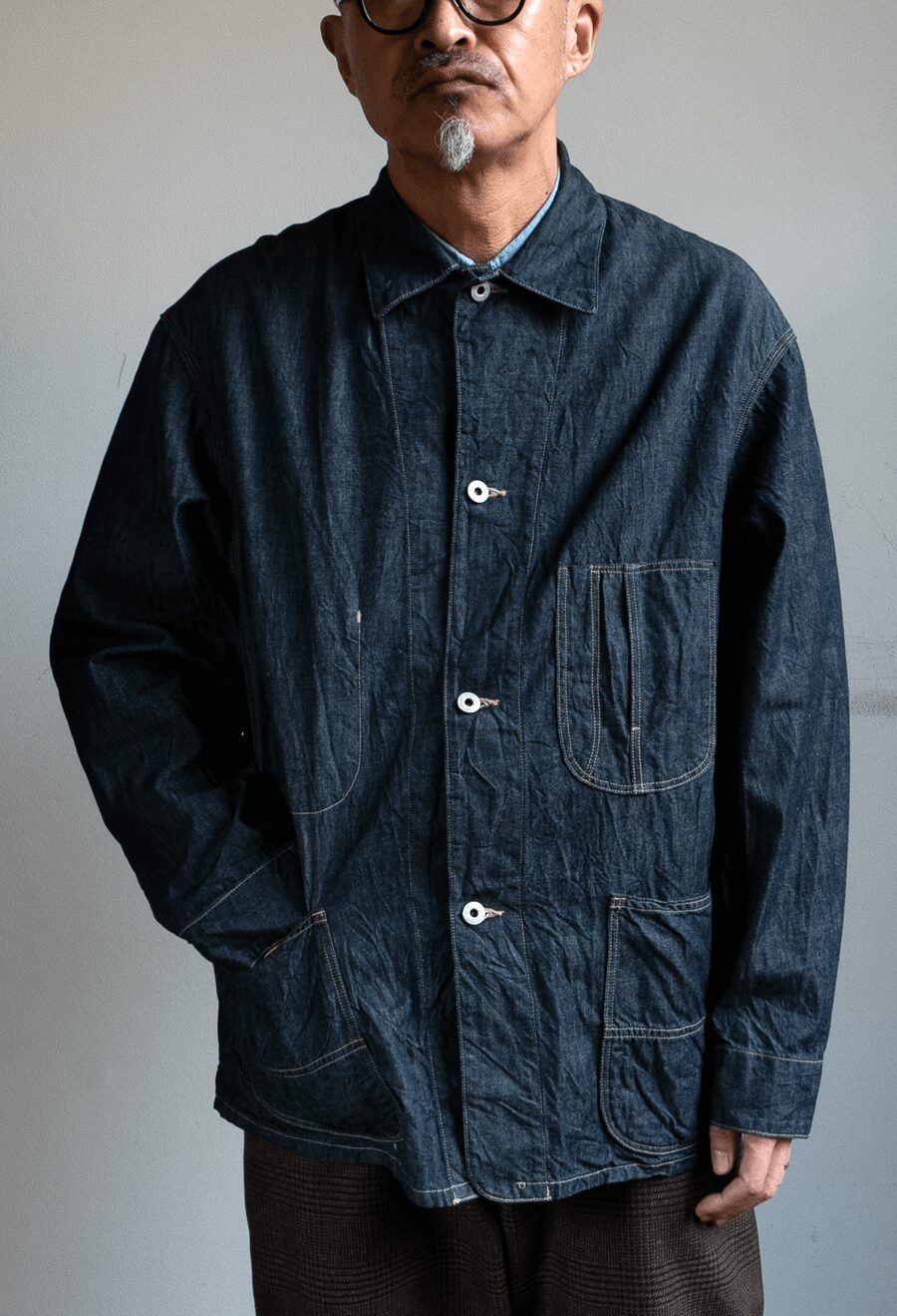 blurhms ROOTSTOCK　Light oz Denim Coverall