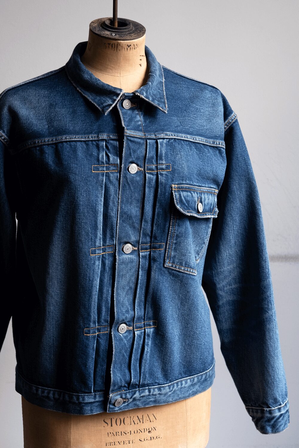 CIOTA　Single Pocket Denim Jacket