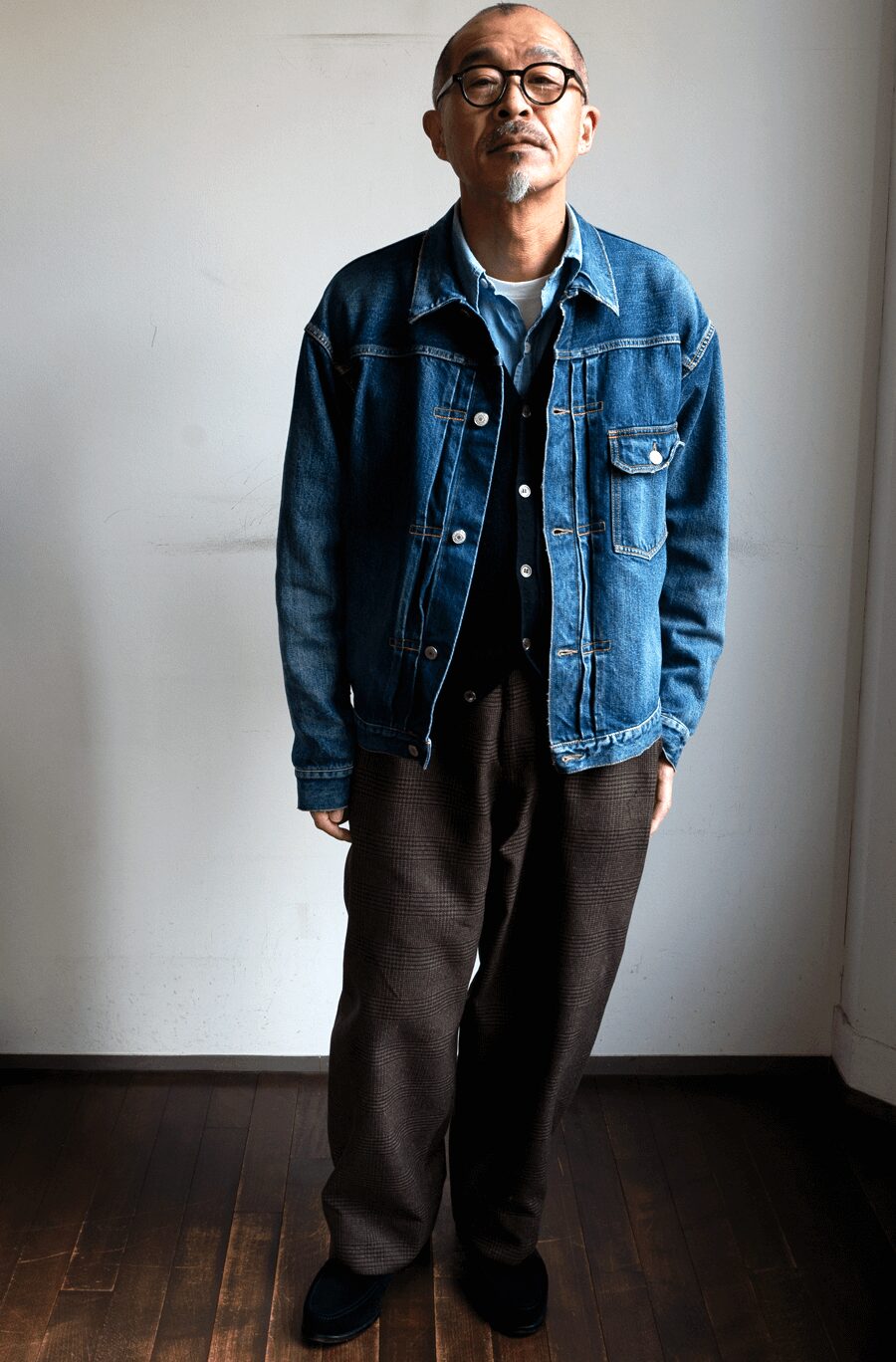 CIOTA　Single Pocket Denim Jacket